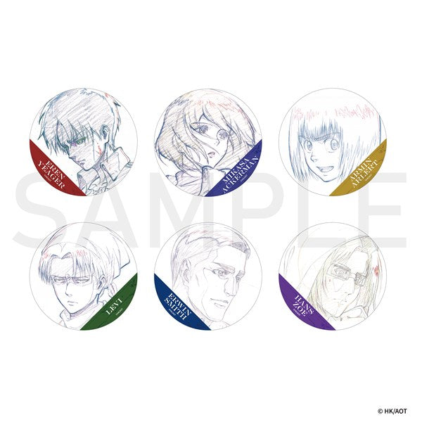進撃の巨人 原画缶バッジ ハンジ – IG Port ONLINE STORE