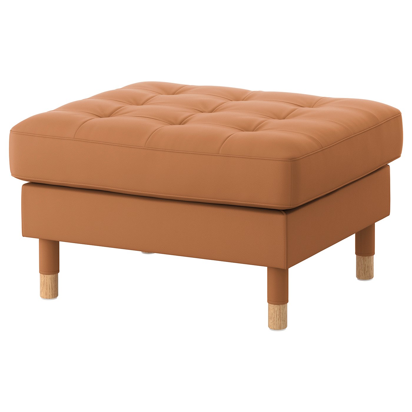 MORABO ottoman, Grann/Bomstad golden brown/wood - IKEA