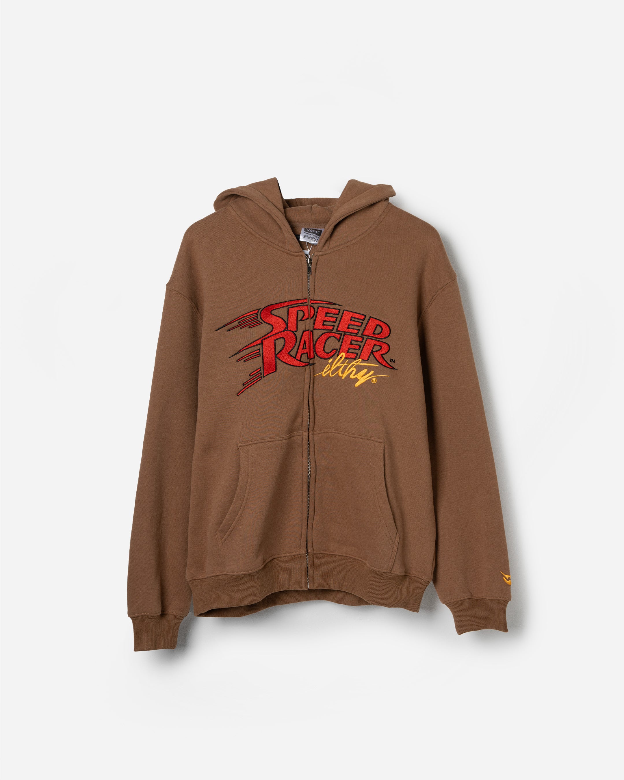 Speed Racer Zip Hoodie (Brown) – ILTHY