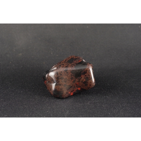 紅十勝石（オブシディアン）原石磨き94g 天然石販売 名取貴石