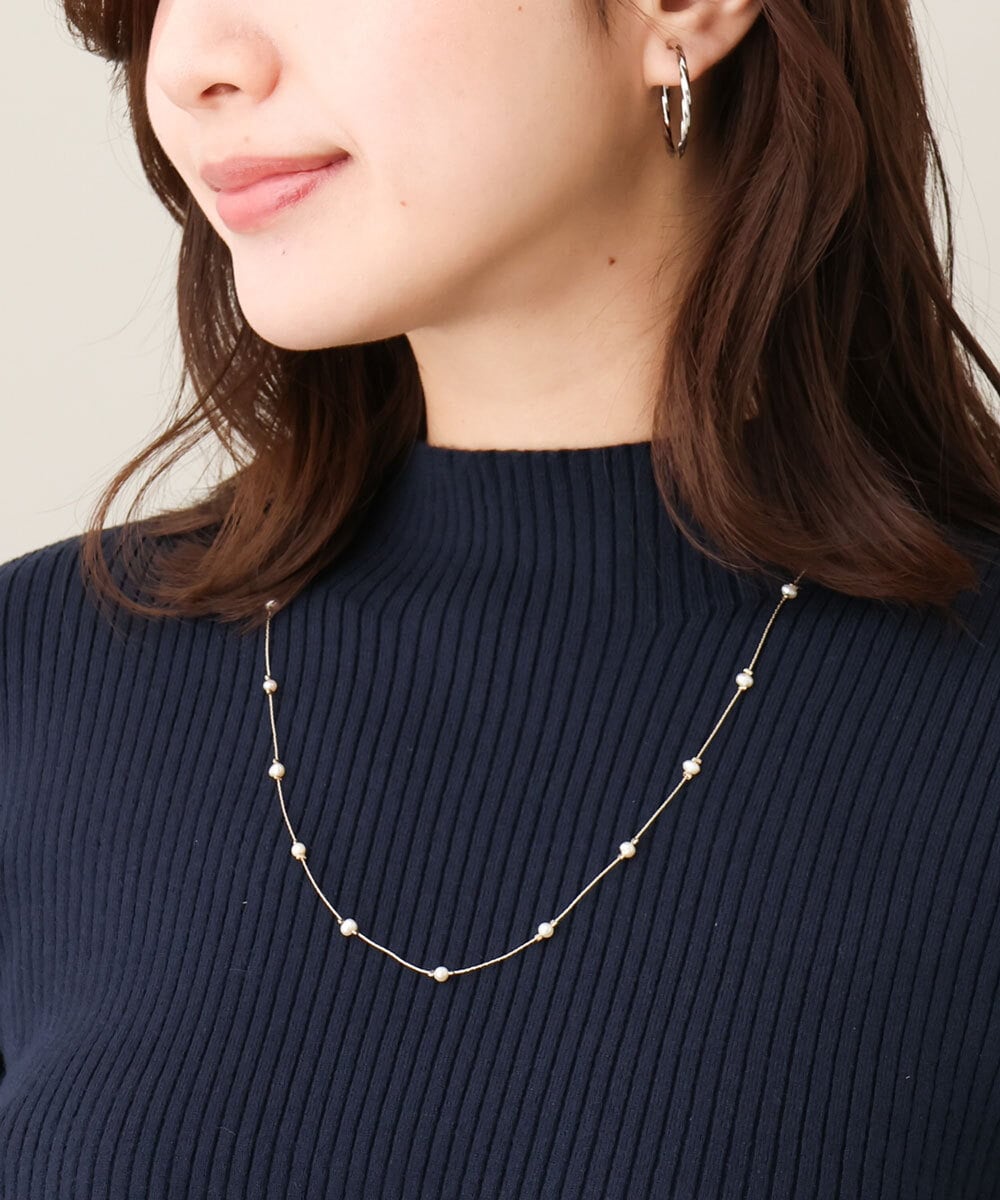 プチ淡水デザインネックレス(ネックレス) | MK MICHEL KLEIN(MK