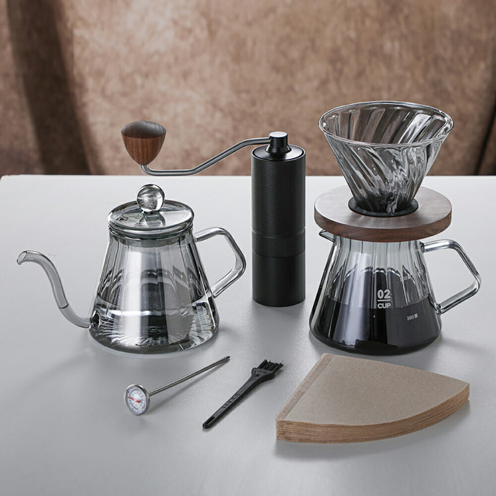 IwaiLoft 600ml ガラス ドリップポット コーヒードリップポット 珈琲