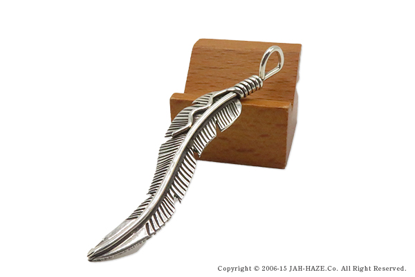 INDIAN JEWELRY ナバホ族|フェザー|ペンダントトップ『Navajo Feather