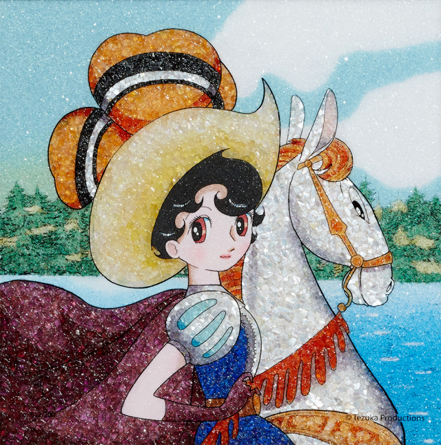 ジュエリー絵画『リボンの騎士』2