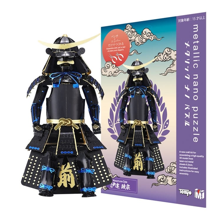 TEN-T-ME-004M メタリックナノパズル 鎧 伊達政宗 テンヨー の商品詳細