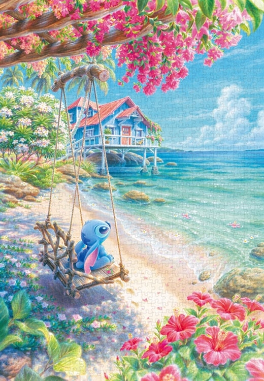 TEN-D1000-898 ディズニー ロコ・ビーチ（スティッチ） 1000ピース