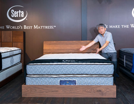 Serta（サータ）の最高級マットレスで眠る | 住賓館(じゅうひんかん) Style