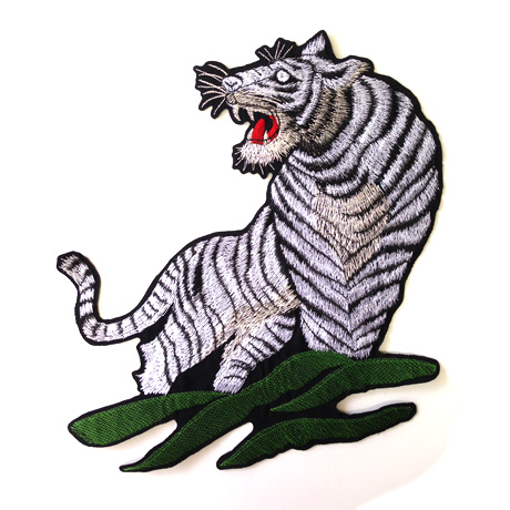 刺繍ワッペン超特大 「白虎」｜変形学生服・特攻服の通販【コーソ】