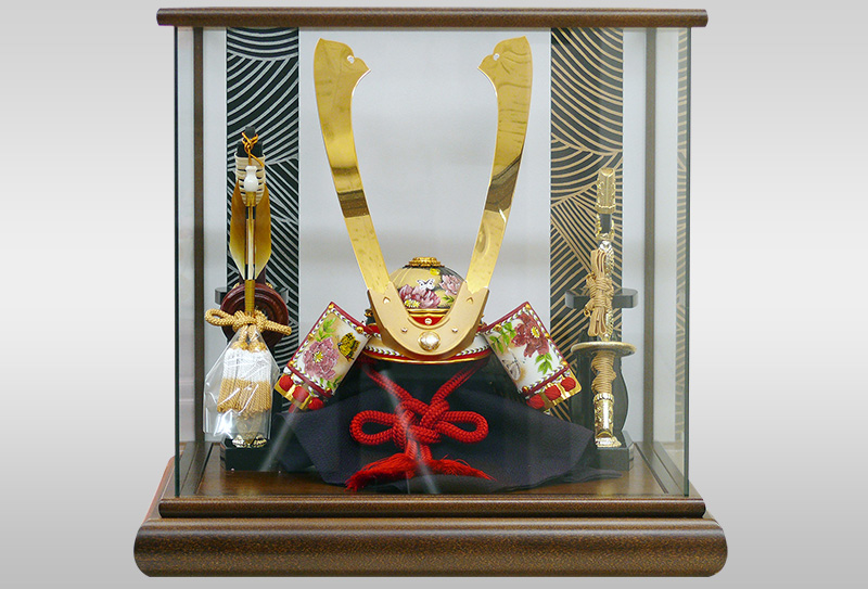 力石甲人作 兜美術工芸飾り 作品例 岐阜県美濃加茂市 人形処橋本屋