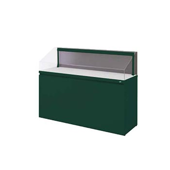 B2B2KP-ZJ14 オカムラ ノンエアタイト式透明アクリルショーケース 幅