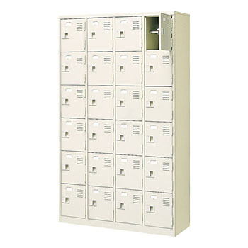24人用シューズボックス / 24人用シューズロッカー / 24人用下駄箱の
