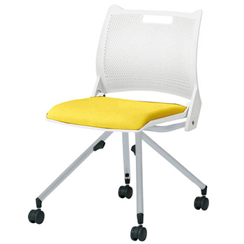 9317LG-F002 オカムラ クリール 4本脚ネスティング（バックフック付