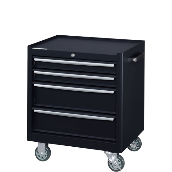 TWZ-624B ダイシン工業 ツールケースワゴン ロータイプ 浅型2段＋深型2