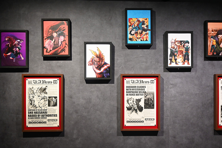 10年を振り返る…大規模「ヒロアカ展」が大阪に、原画556枚も公開