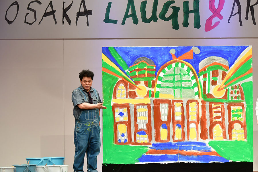 最高額は700万！？ ジミー大西、大阪で初アートライブ | Lmaga.jp