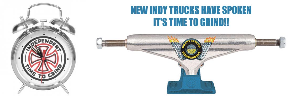 Independent Time To Grind Clock 5