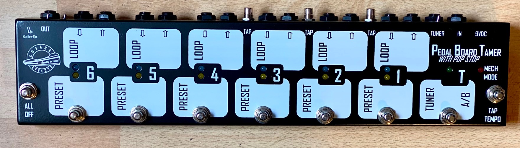 Pedal Board Tamer PBT-9 プログラマブルスイッチャー PBT-9 - Cusack