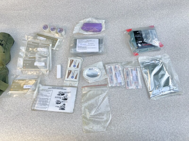 米軍実物 FIRST AID KIT GENERAL PURPOSE ファーストエイド メディカル