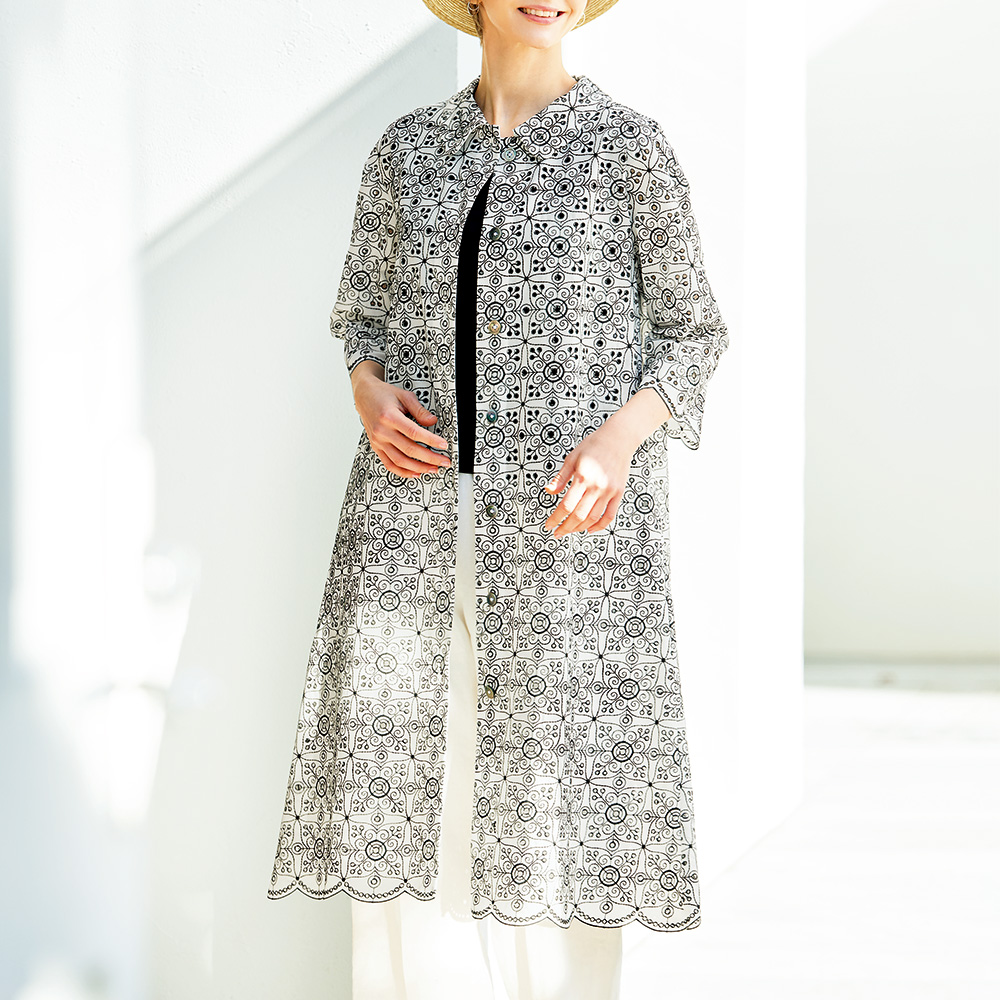 49AV.ジュンコ シマダ 総レース・ロングブラウザー／当社限定 | ライト