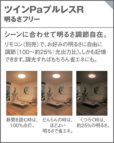 Panasonic シーリング HFA2228 | 商品紹介 | 照明器具の通信販売