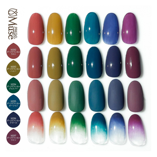 PREGEL Muse | カラージェル ダーククラシカルオーシャン 3g PGU-M395