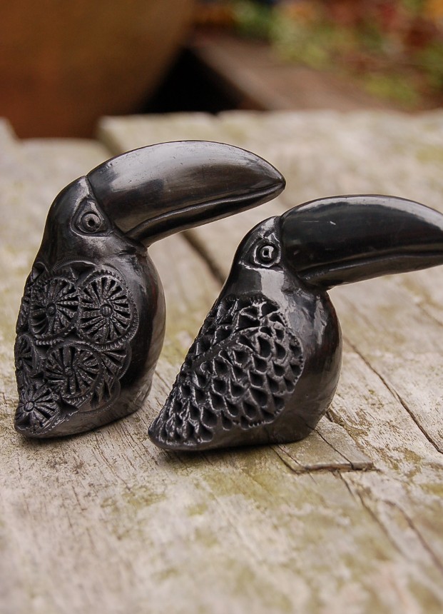 メキシコ・バロネグロ（ガイコツ）中南米と世界の手作り、輸入雑貨の店