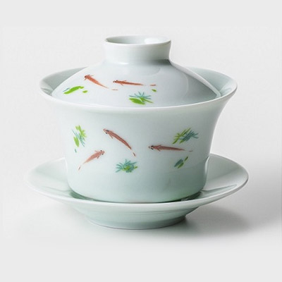 LUPICIA】蓋碗 浮魚 がいわん めだか | 茶器・オリジナルグッズ