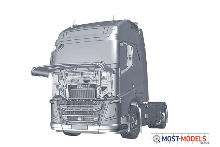 1:24 Italeri 3940 Volvo FH4 (FH16) Globetrotter XL for sale!