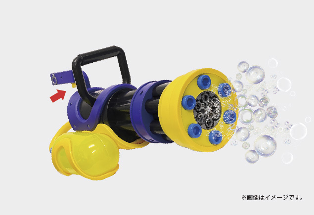 スプラスピナーしゃぼん玉が出るバブルシューター | マックスゲームズ