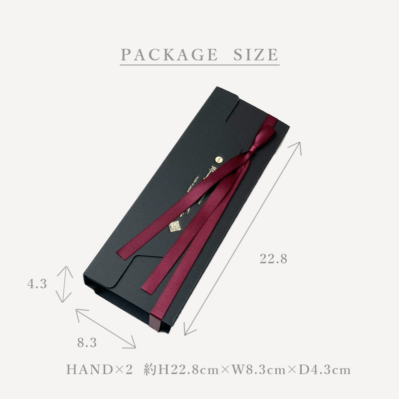 高級タオル通販サイトMAXMATERIAのブラックレーベル、ハンドタオル2本