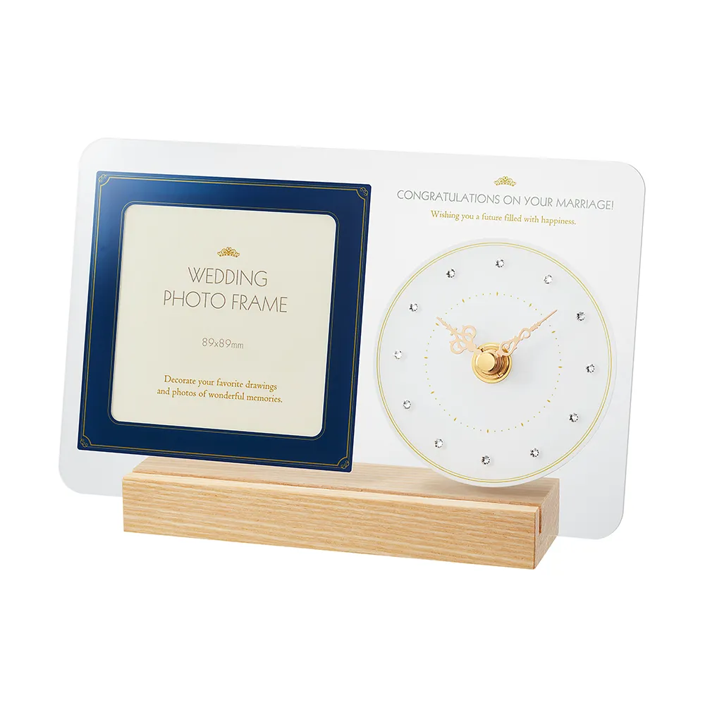 MAGフォトフレームクロック ウェディング｜あなたに寄り添う MAG (マグ