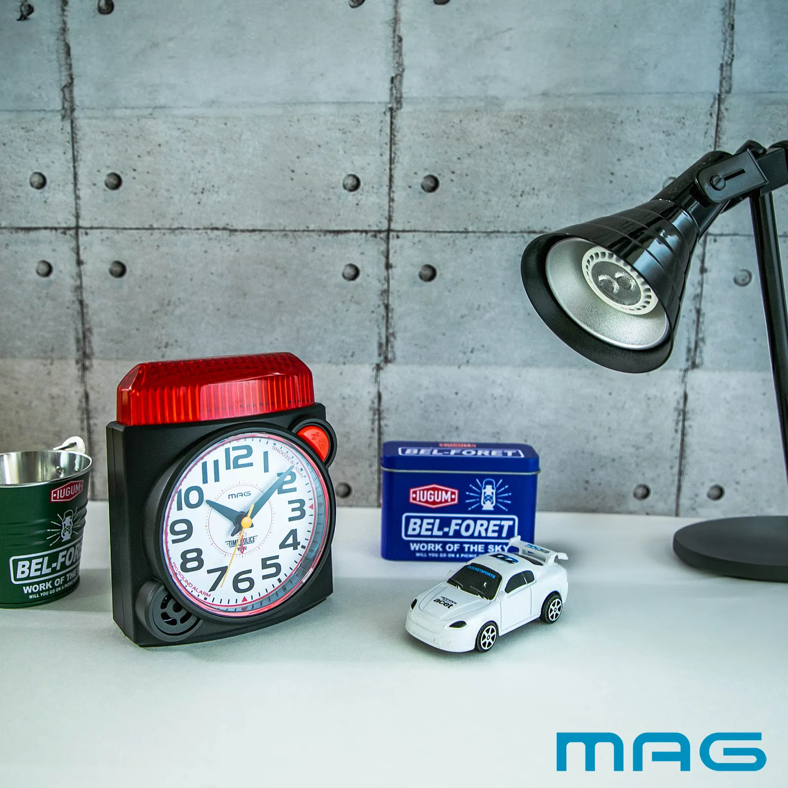 MAG大音量目覚まし時計 タイムポリス｜あなたに寄り添う MAG (マグ) の