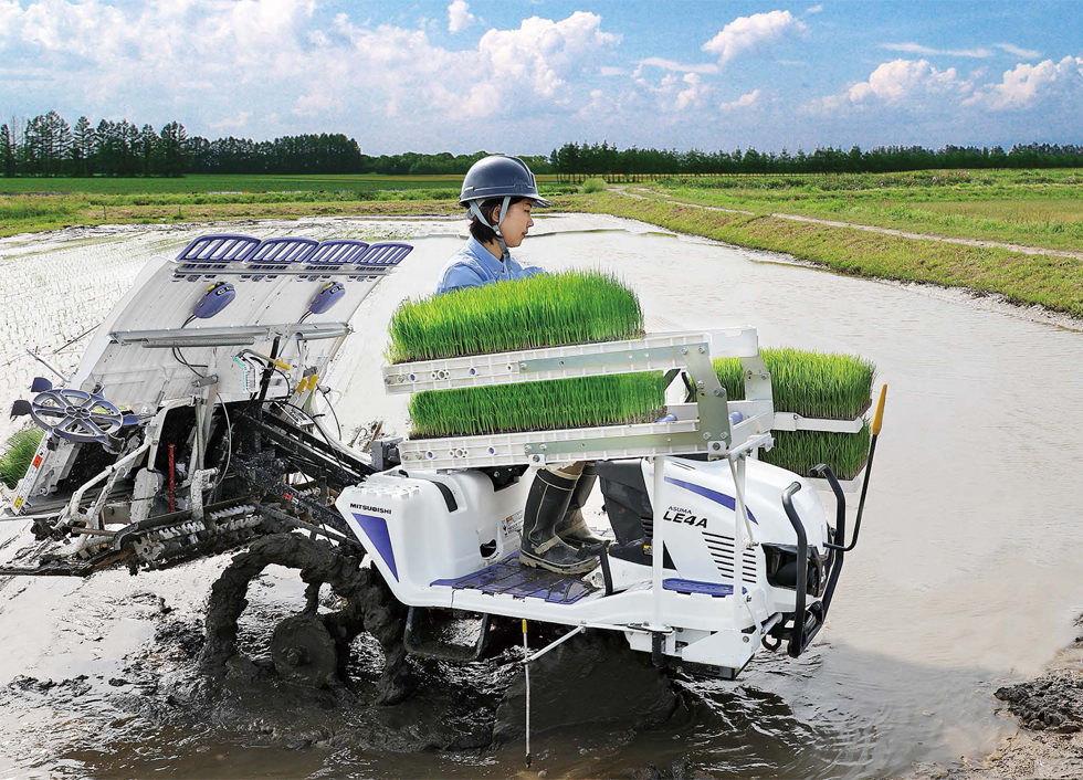 操作性能｜Rice transplanter LE4A｜田植機｜製品情報｜製品紹介｜三菱