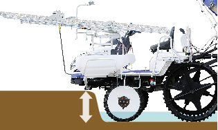走行性・湿田走破性｜Rice transplanter LE80D｜田植機｜製品情報