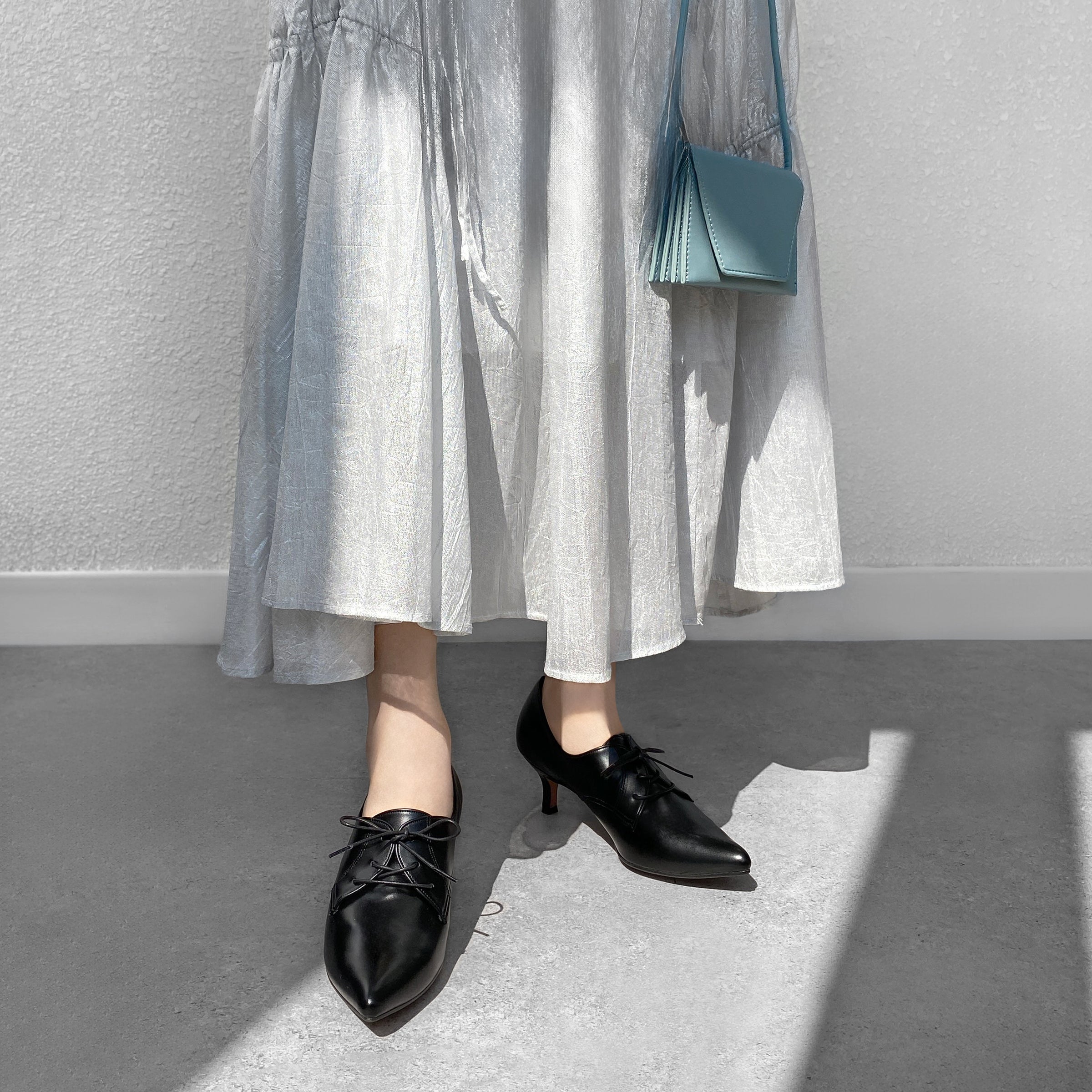 20%OFF：2025AW：レースアップ ブーティ（5703）ブラック – mamian