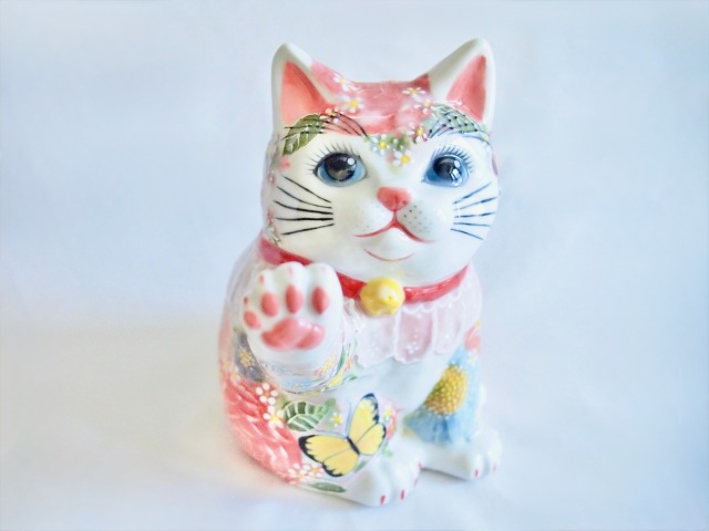 6.5号タッチ招猫 下絵イッチン華盛 下野邦子