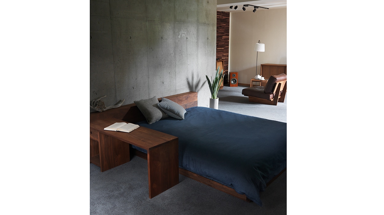 UNISON WIDE HEAD BED(シングル)の通販 / マスターウォール