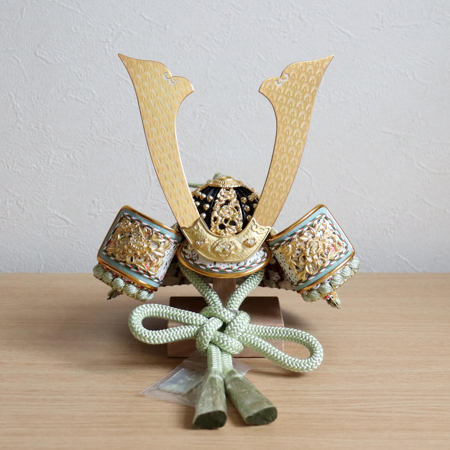 五月人形 ケース飾り 兜 増村人形 オリジナル 伝統工芸士 京北野・平安