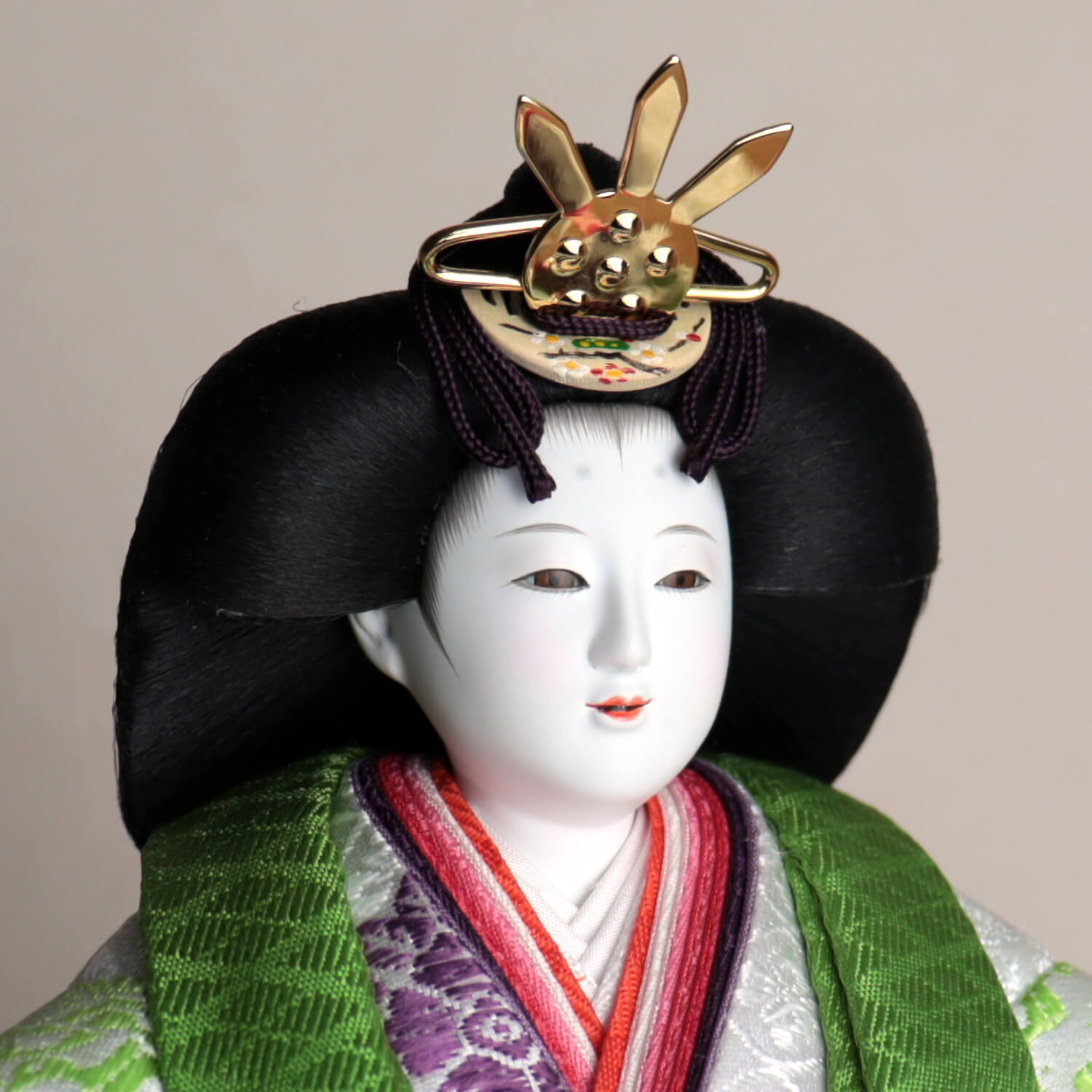 雛人形 最高級 京製 ひな人形 おひなさま 平安雛幸 京十一番 立雛 正絹