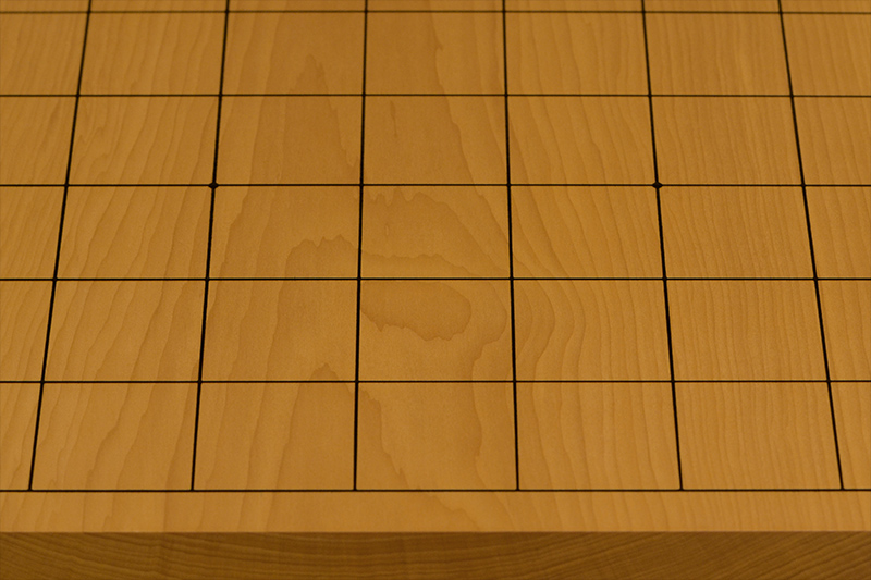 本榧足付将棋盤 4寸7分（木裏） sa40051 | 前川榧碁盤店