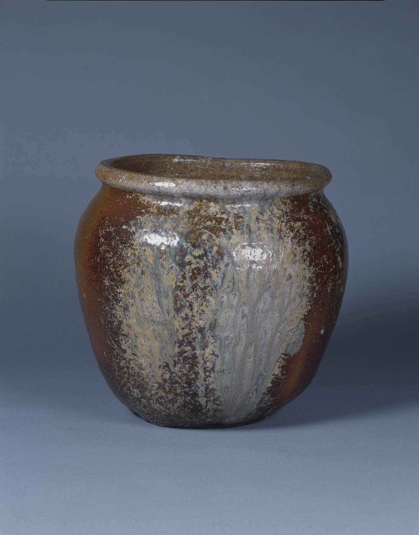 赤土部灰釉甕 – 兵庫陶芸美術館 収蔵品データベース