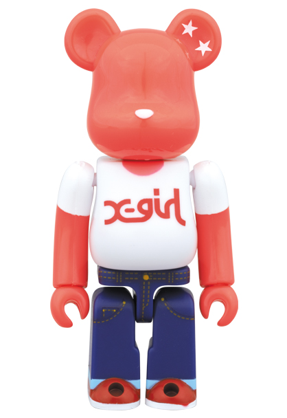 MEDICOM TOY - X-girl BE@RBRICK 100%