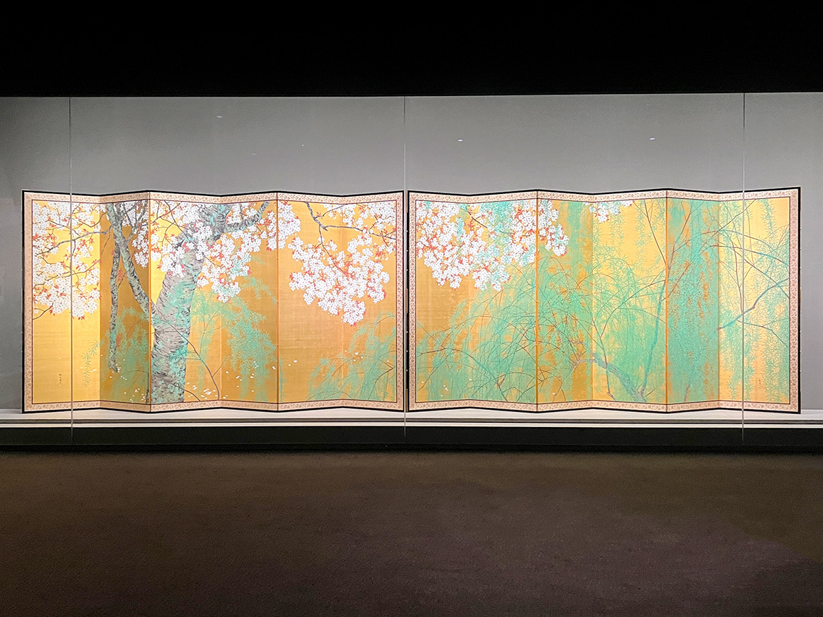 ライトアップ木島櫻谷 ― 四季連作大屛風と沁みる生写し | レポート