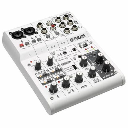 The Music Store, Inc. - Yamaha AG06 USB Audio Interface - 6 Input