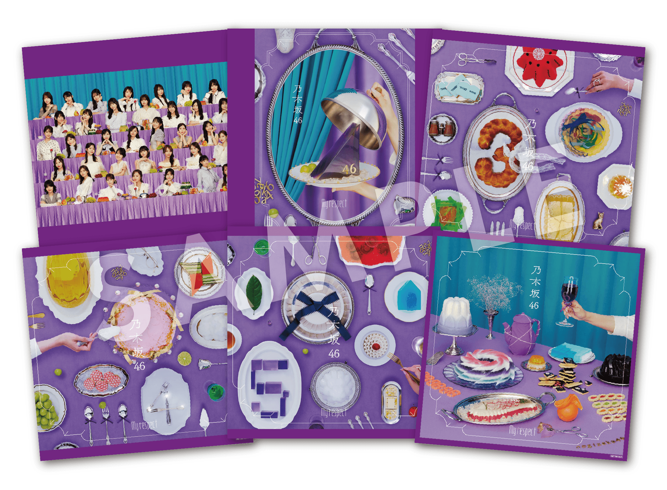 5thアルバム「My respect」CDショップチェーン別先着特典絵柄決定！