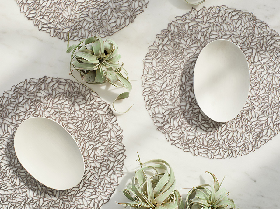 ダイニングテーブル上を彩り、素敵なディナーに [chilewich] PETAL