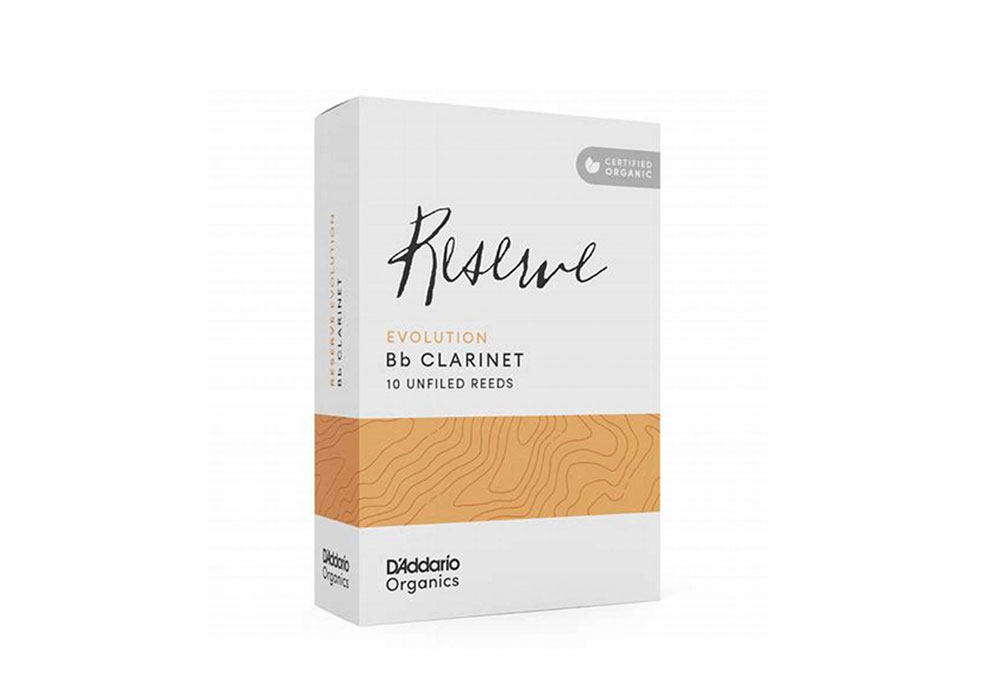 ダダリオ B♭クラリネットリードオーガニック レゼルヴ