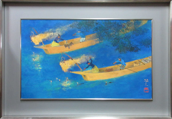 加藤栄三 鵜飼/Web書画ミュージアム