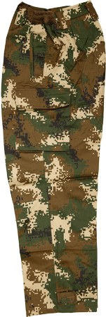 〇七式武装警察迷彩服 上下セット 中国人民解放軍 ミリタリーショップ