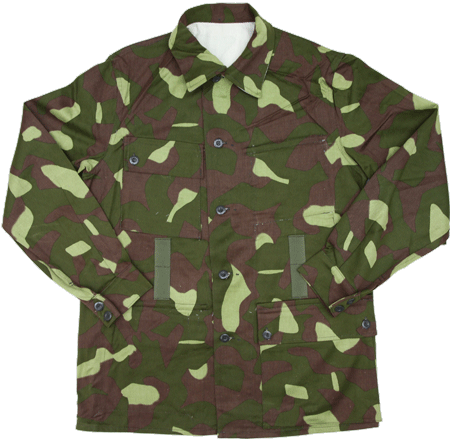 フィンランド軍実物 迷彩ジャケット ミリタリーショップ 革ジャン 中田商店
